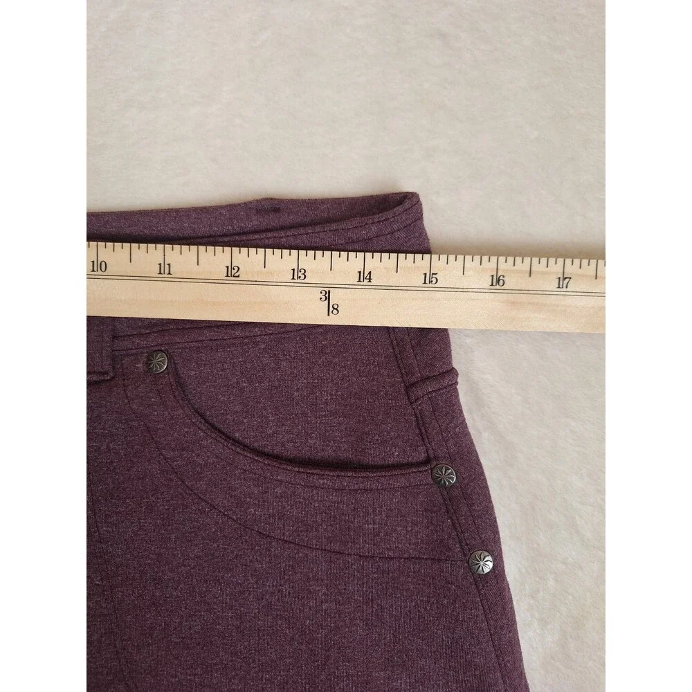 Athleta Bettona Knit Skort Women's Small Purple Stretch Mid Rise Pockets Hike